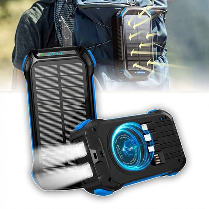 Portable Large Capacity Solar Charger Battery Pack