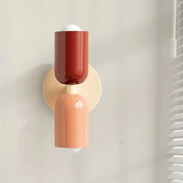 Glarefusion Double-ended Two-color Candle Wall Light