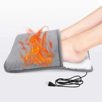 Cozy Electric Foot Warmer Pad for Home and Office Use