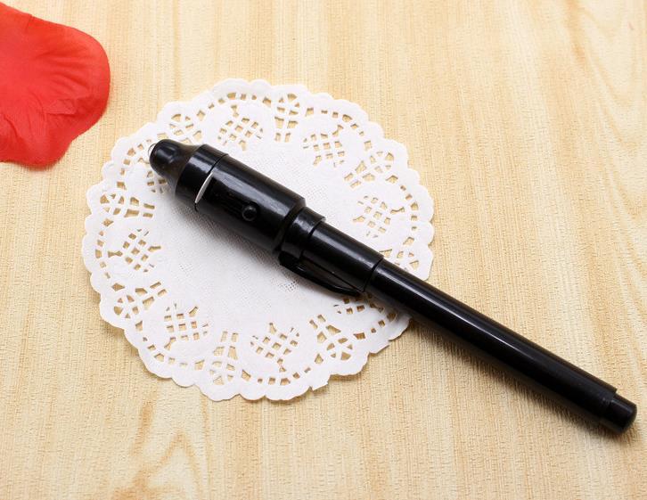 Cool Spy Invisible Ink Pen with LED Light