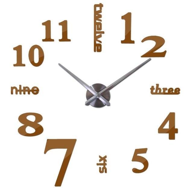 Modern Quartz Silent Wall Clock