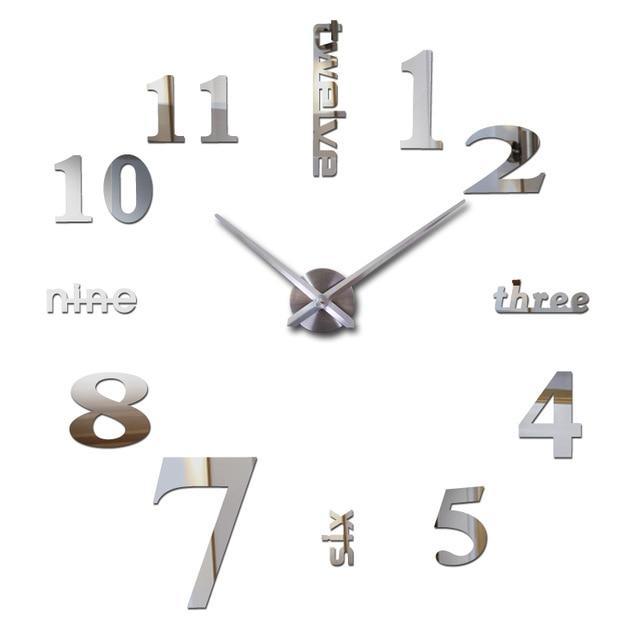 Modern Quartz Silent Wall Clock