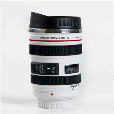 Travel Camera Lens Shaped Coffee Mug - Halri