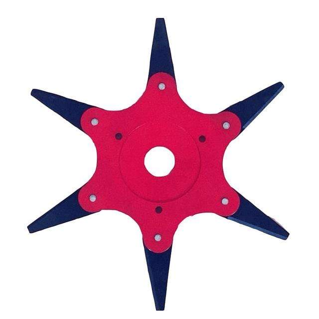Sharp 6 Blade Metal Trimming Head