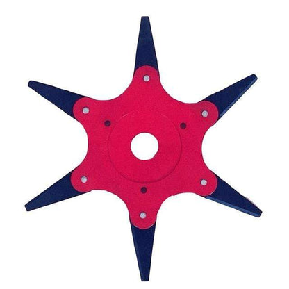 Sharp 6 Blade Metal Trimming Head