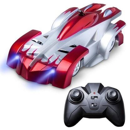Fast RC Wall Crawler Car with LED Lights