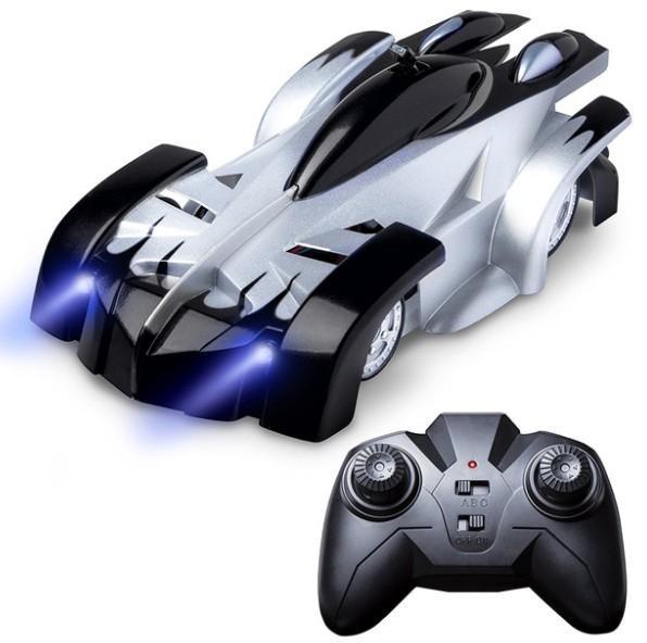 Fast RC Wall Crawler Car with LED Lights