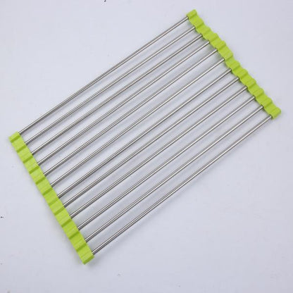 Space Saving Folding Dish Drying Rack
