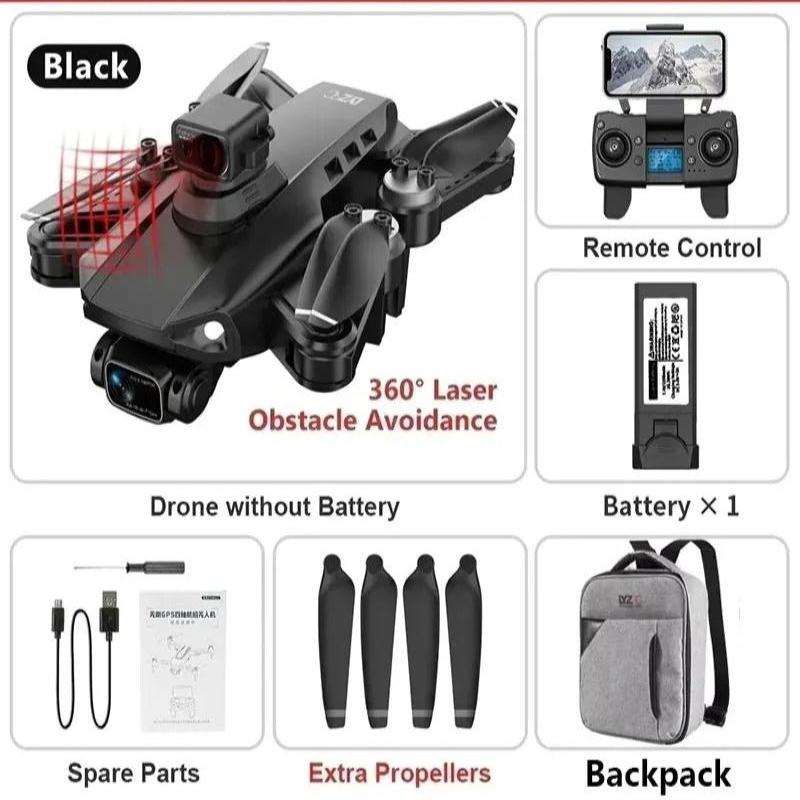 High Tech 8K GPS Drone with Dual HD Cameras