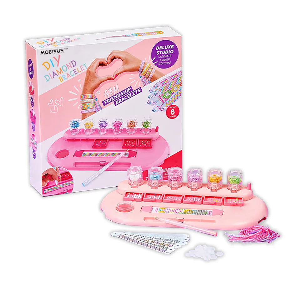 Kids DIY Glitter Bracelet Making Kit