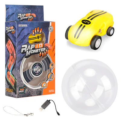 Colorful LED Remote Control Stunt Car Toy - Halri