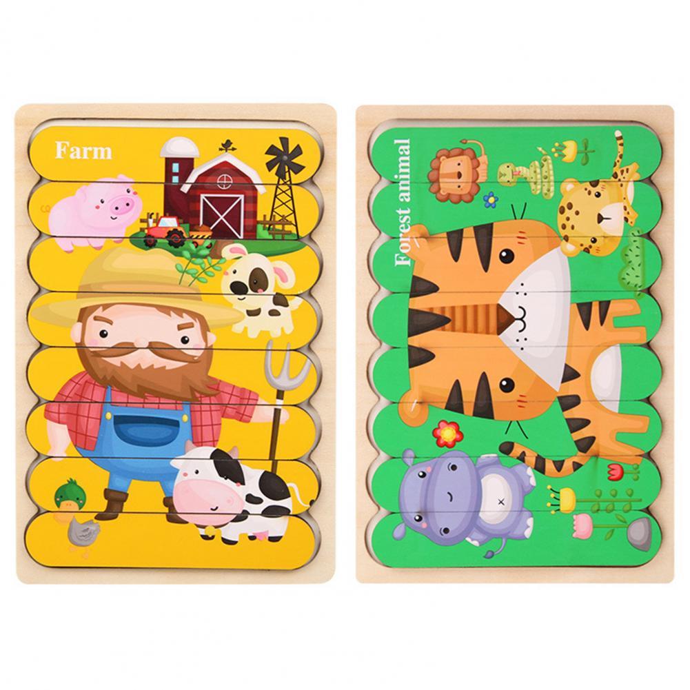 Fun Wood 3D Puzzle Toys for Kids