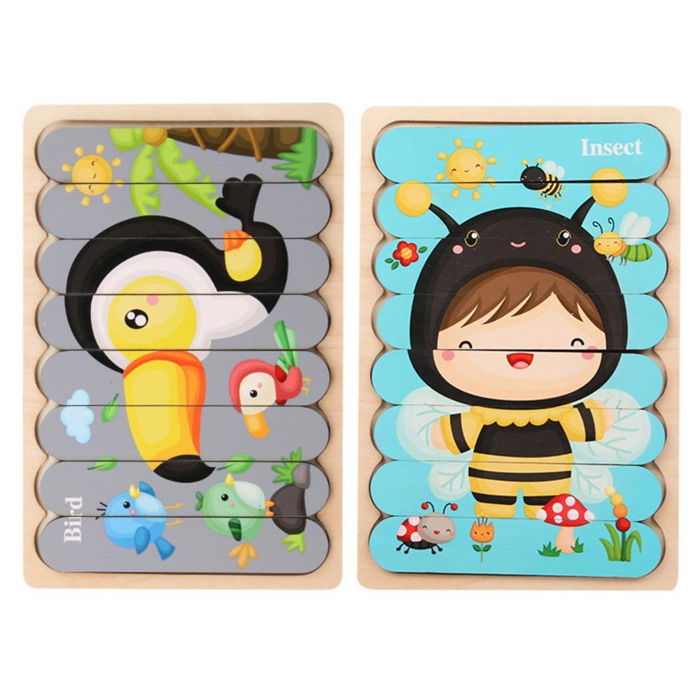 Fun Wood 3D Puzzle Toys for Kids