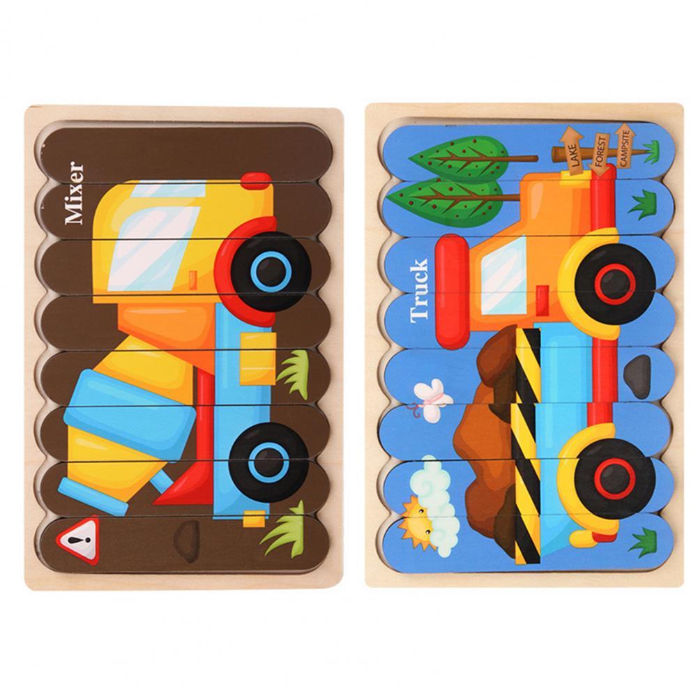 Fun Wood 3D Puzzle Toys for Kids