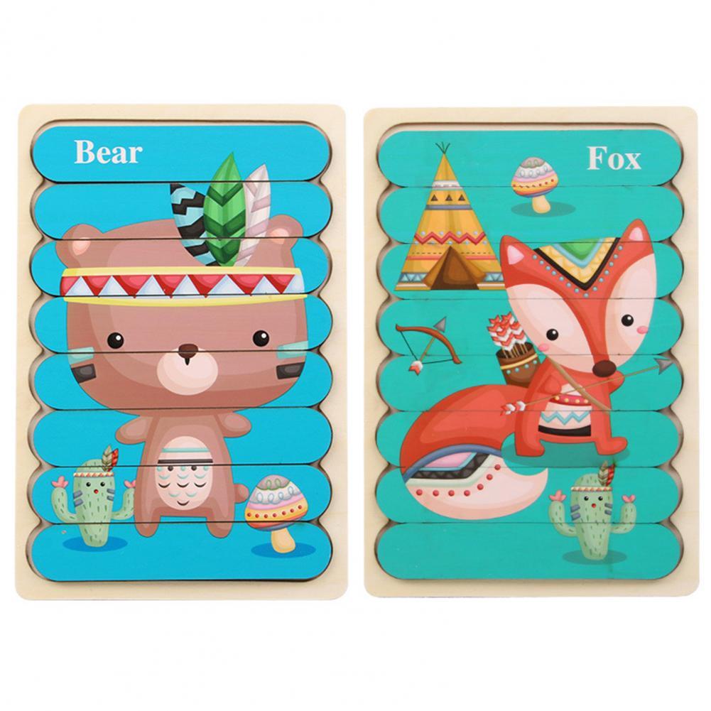 Fun Wood 3D Puzzle Toys for Kids