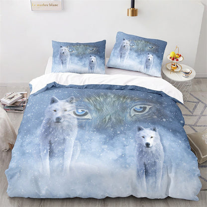 Cozy Wolf Children's Bedding Set