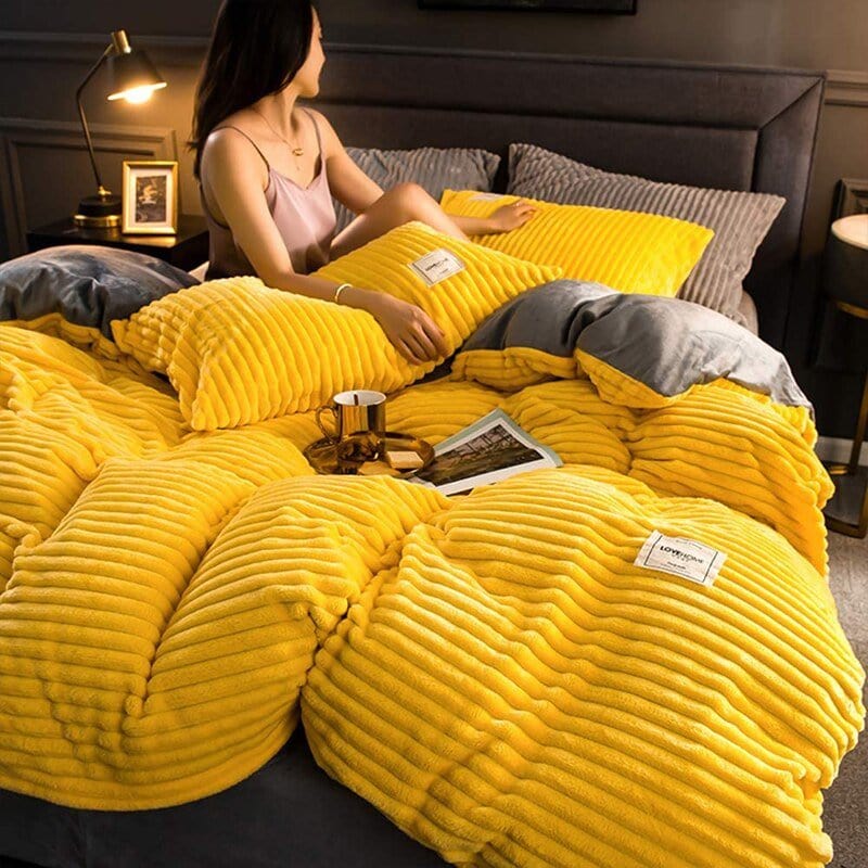 Soft Plush Winter Duvet Cover