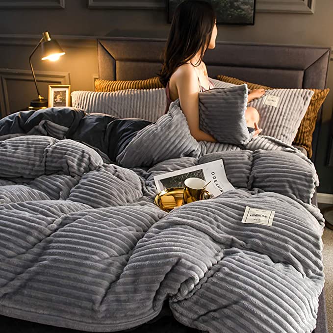 Soft Plush Winter Duvet Cover