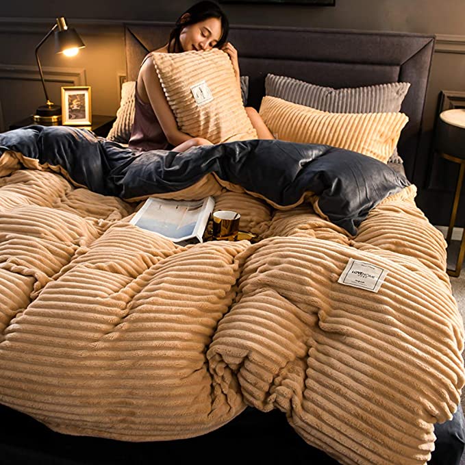 Soft Plush Winter Duvet Cover