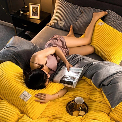 Soft Plush Winter Duvet Cover - Halri