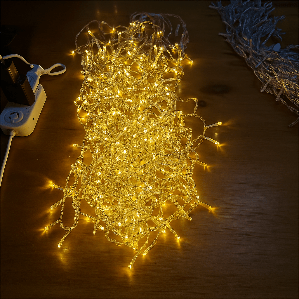 Festive LED Holiday String Lights