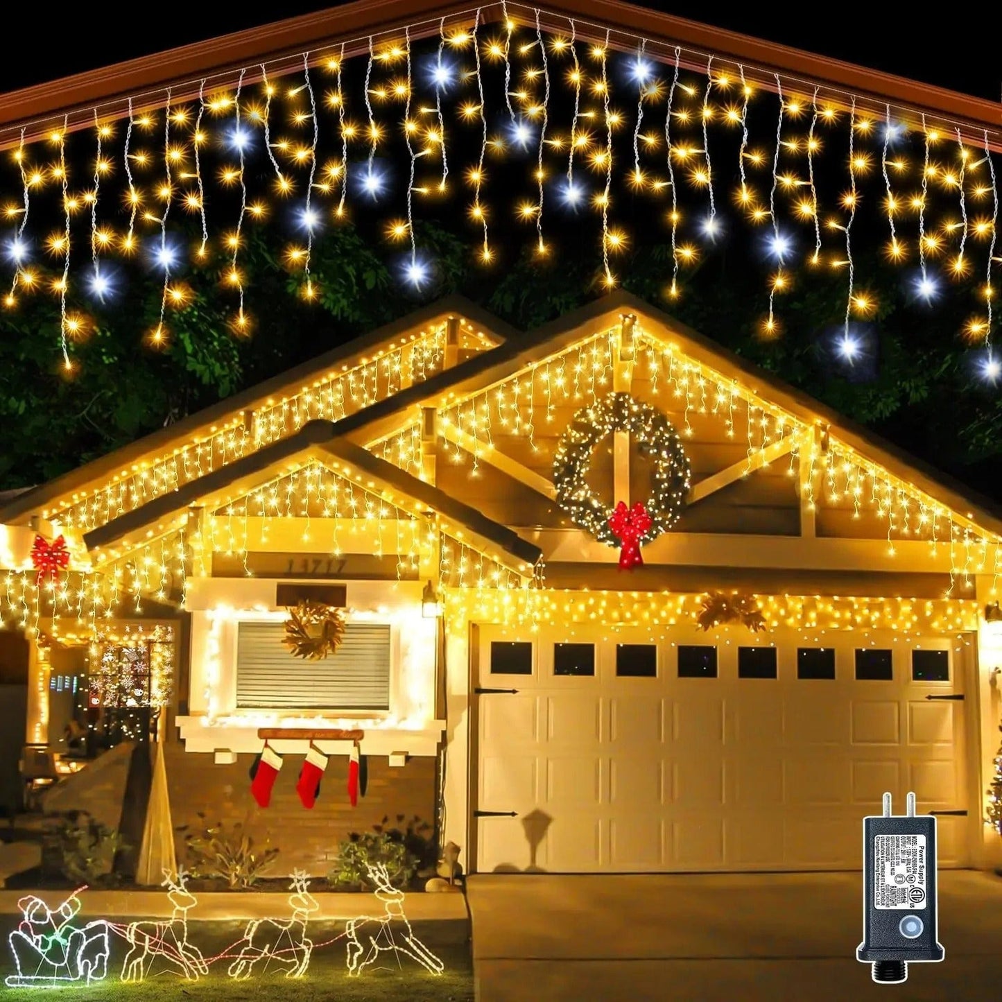 Festive LED Holiday String Lights - Halri
