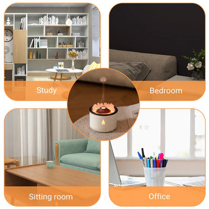 Colorful LED Aroma Diffuser and Humidifier for Home