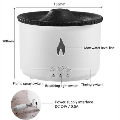 Colorful LED Aroma Diffuser and Humidifier for Home