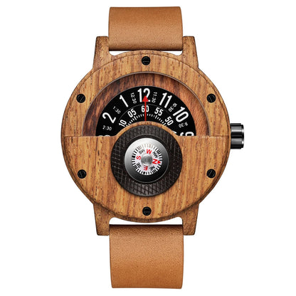 Unique Handcrafted Wooden Men's Watch