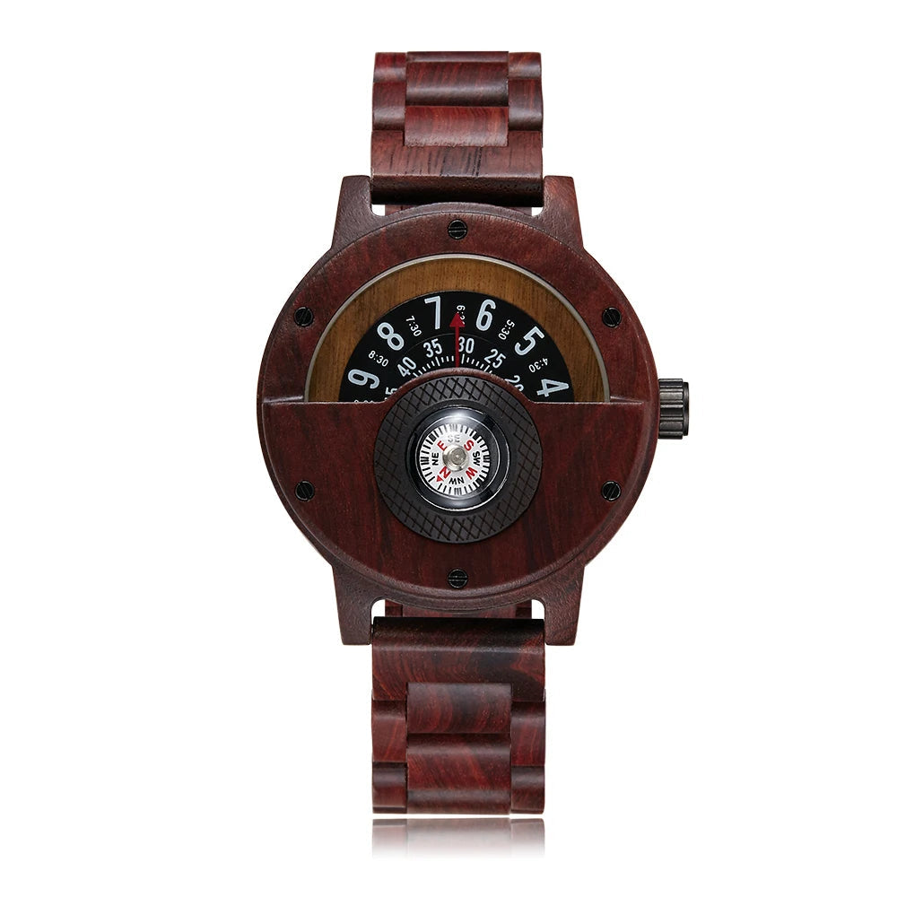 Unique Handcrafted Wooden Men's Watch