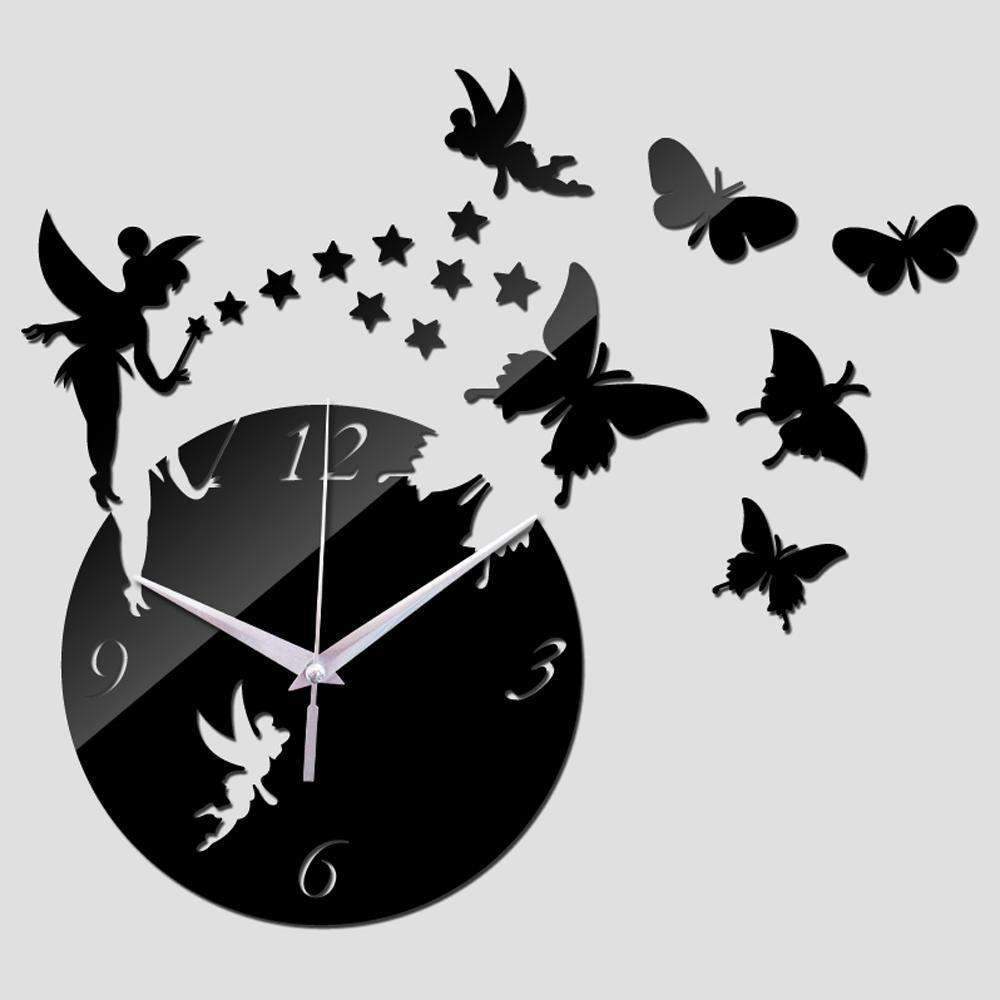 Decorative 3D Acrylic Wall Clock - Halri