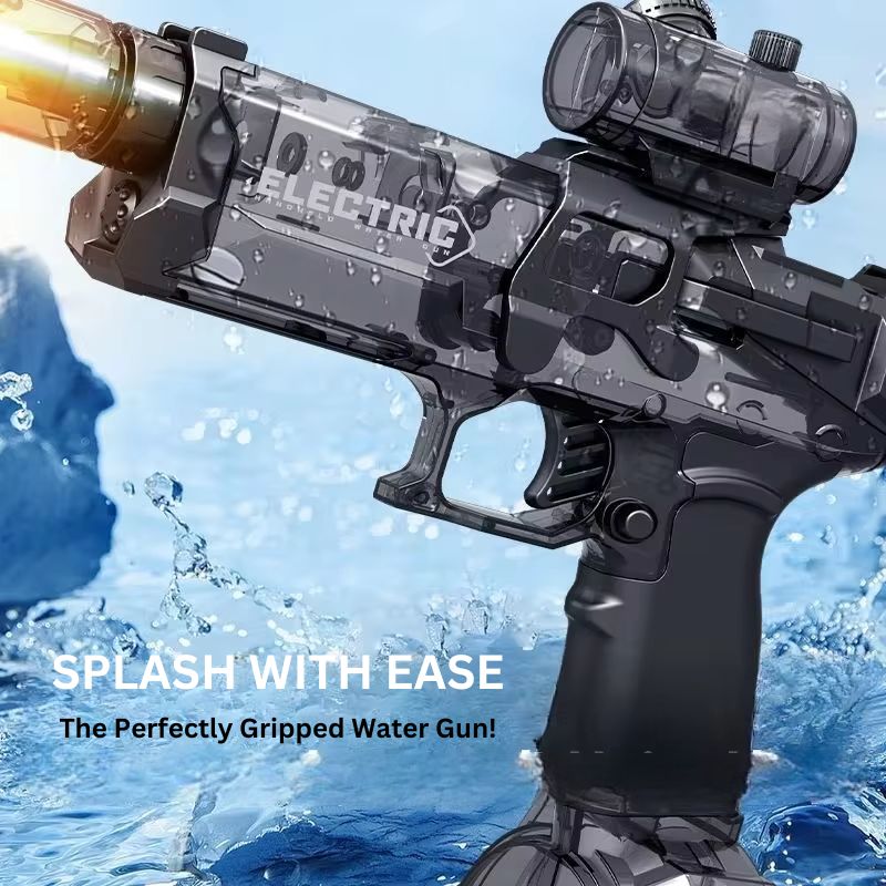 Rechargeable LED Water Gun with Flashing Lights