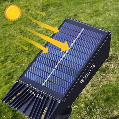 Outdoor Bright Solar Powered Color Changing Spot Light