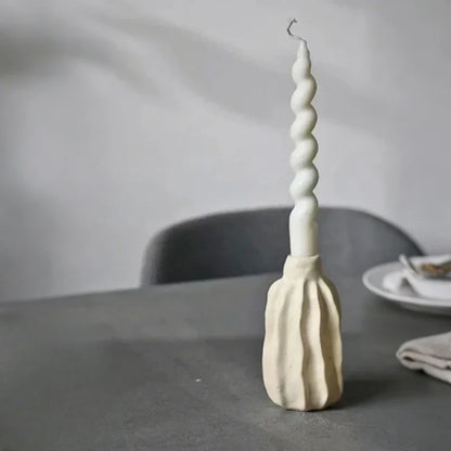 Elegant Metal Candle Stand