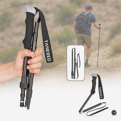 Lightweight Collapsible Hiking Sticks for Trekking & Walking