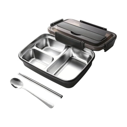Insulated Food Container – Spill Proof Metal Lunch Box - Halri