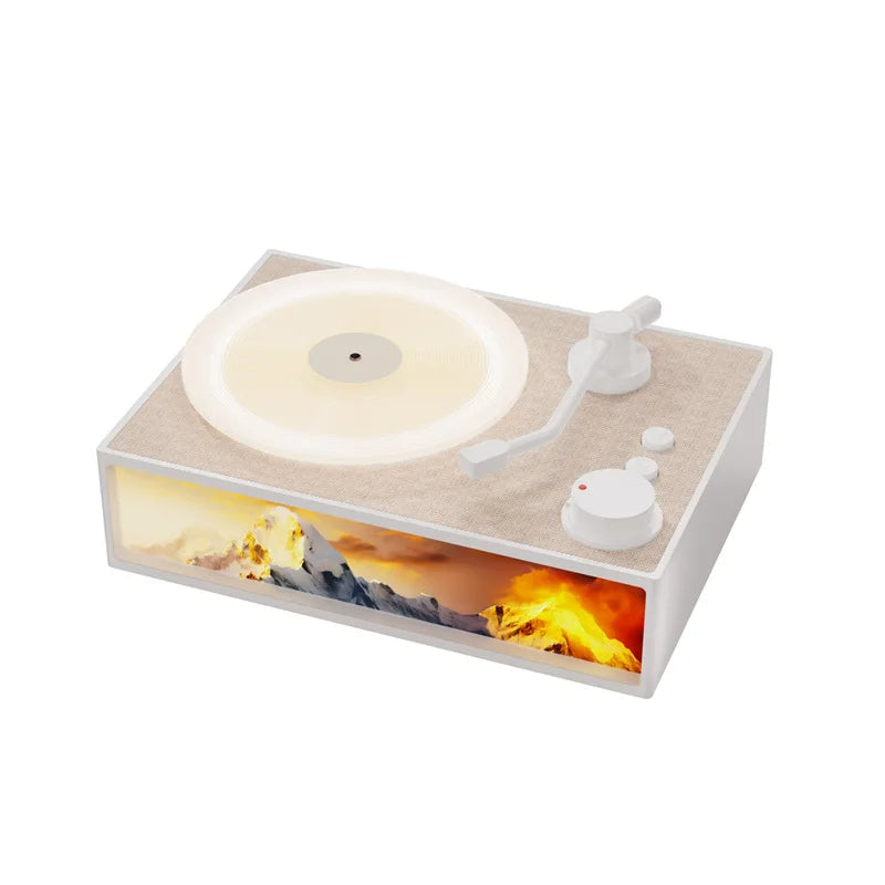 Relaxing Wireless Speaker with Colorful Nightlight