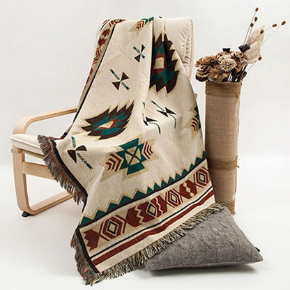 Native American Style Soft Sofa Throw Blanket