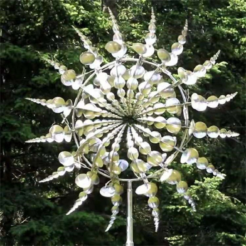 Durable Outdoor Garden Metal Wind Spinners Decor