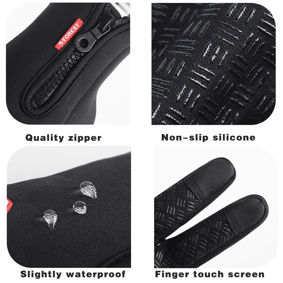 Insulated Snow Gloves Waterproof Cold Weather Gloves