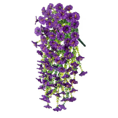 Durable Outdoor Morning Glory Floral Hanging Decoration