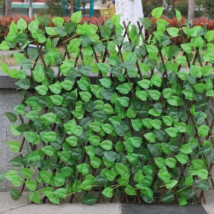 Collapsible Fake Outdoor Garden Fence Screen