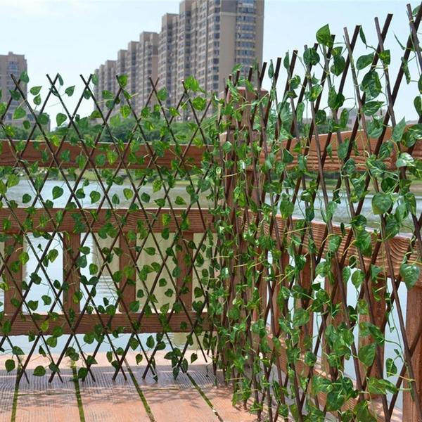 Collapsible Fake Outdoor Garden Fence Screen