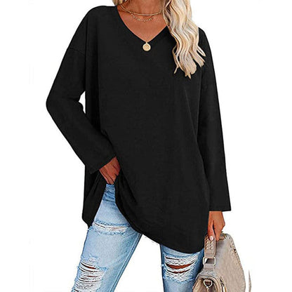 Sleeveless V Neck T Shirt