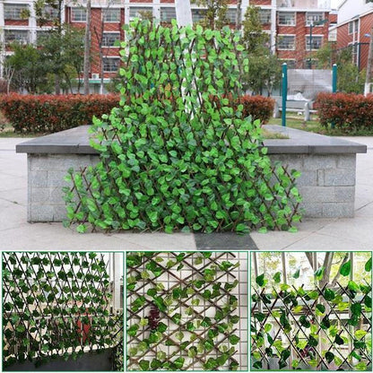 Collapsible Fake Outdoor Garden Fence Screen