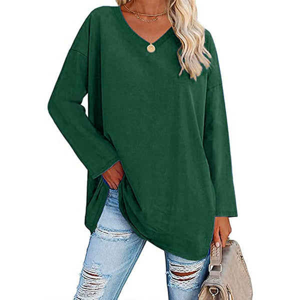 Sleeveless V Neck T Shirt