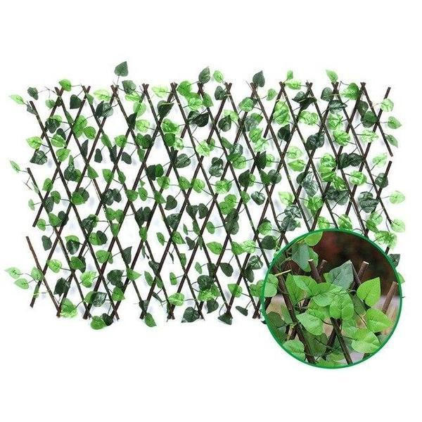 Collapsible Fake Outdoor Garden Fence Screen