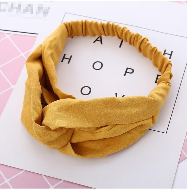 Classic Braided Suede Hairband