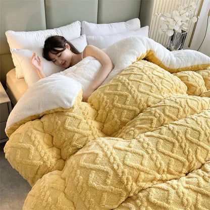 Soft Plush Winter Duvet Cover