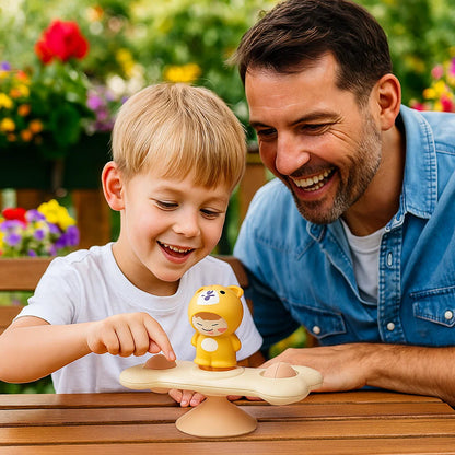 Fun Interactive Toddler Learning Spinner Toy - Halri